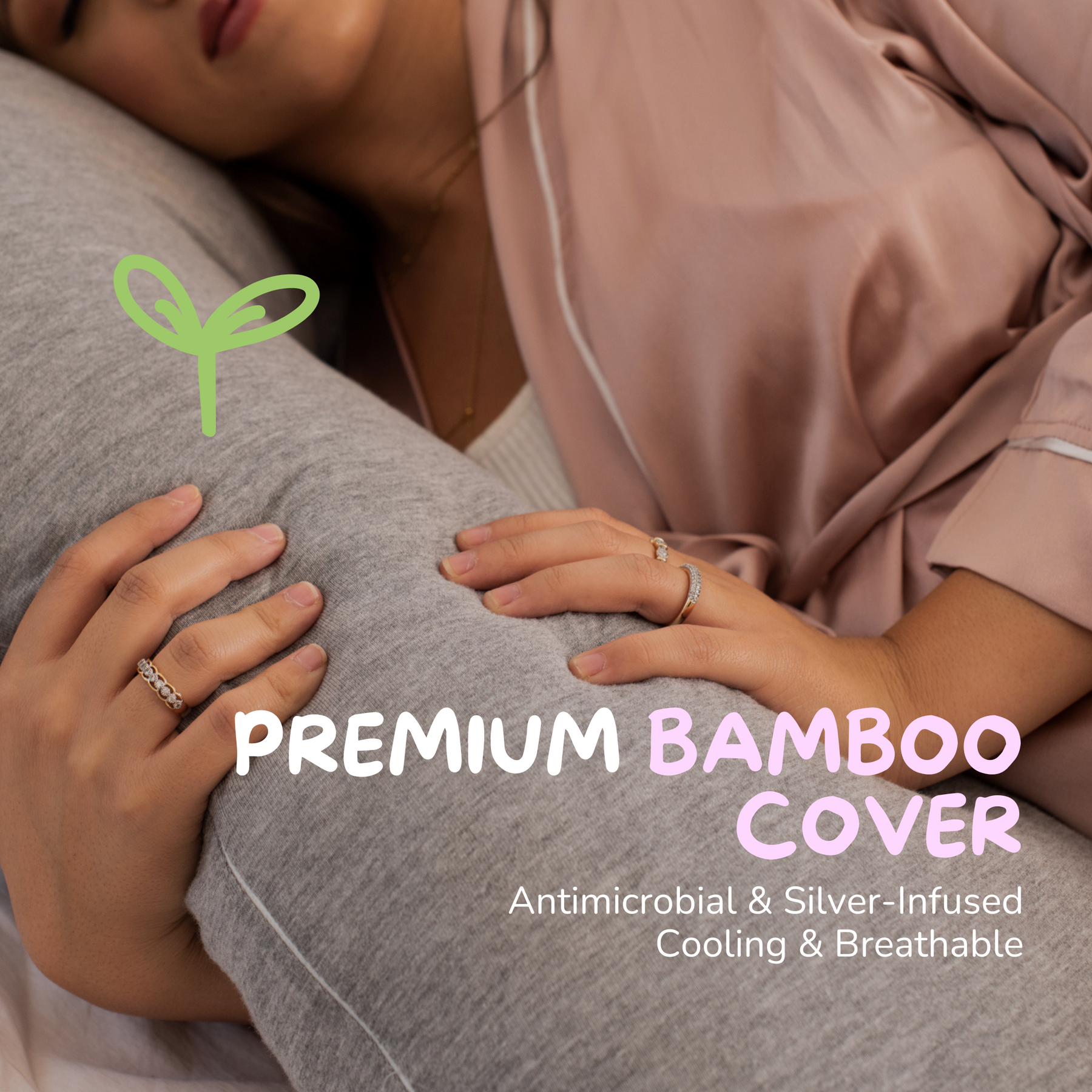 Araluna™ CloudSoft Adjustable Maternity Pillow