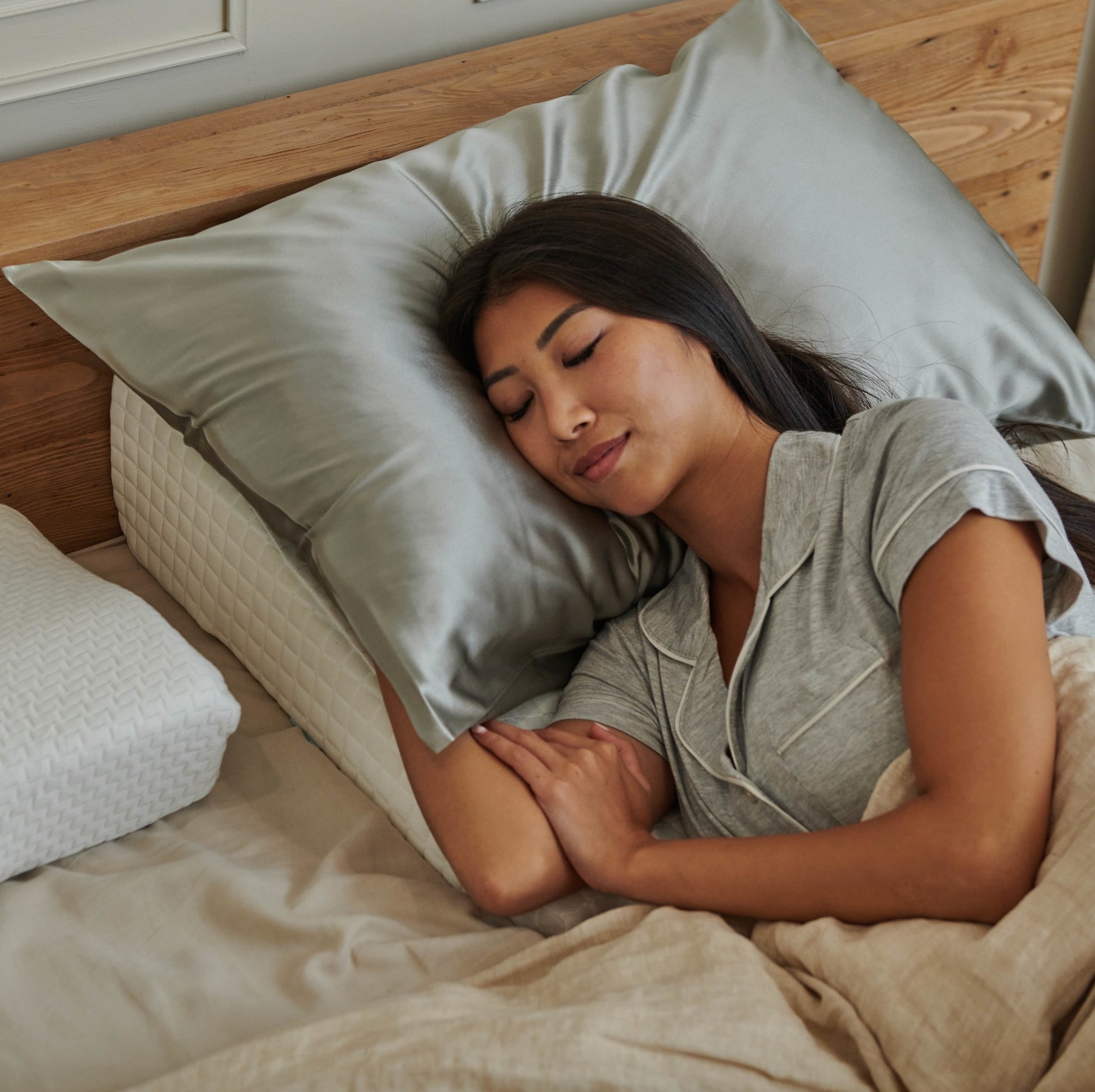 100% Mulberry Silk Pillowcase, 22 Momme