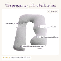 Araluna™ CloudSoft Adjustable Maternity Pillow