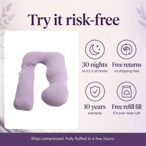 Araluna™ CloudSoft Adjustable Maternity Pillow