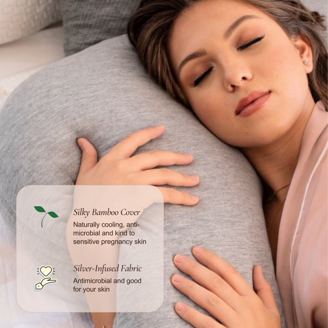 NOBODINOZ Luna Maternity Pillow 170x38x25 - Nursing pillows 